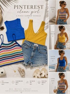 ZARA + Levi’s Summer Bundle – Clean Girl Festival Capsule – Size Mix